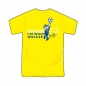 CLASSIC-T-Shirt-gelb mit Aufdruck Damen & Herren